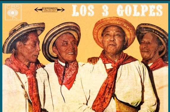 Portada álbum “Los 3 Golpes” de Los Gaiteros de San Jacinto.