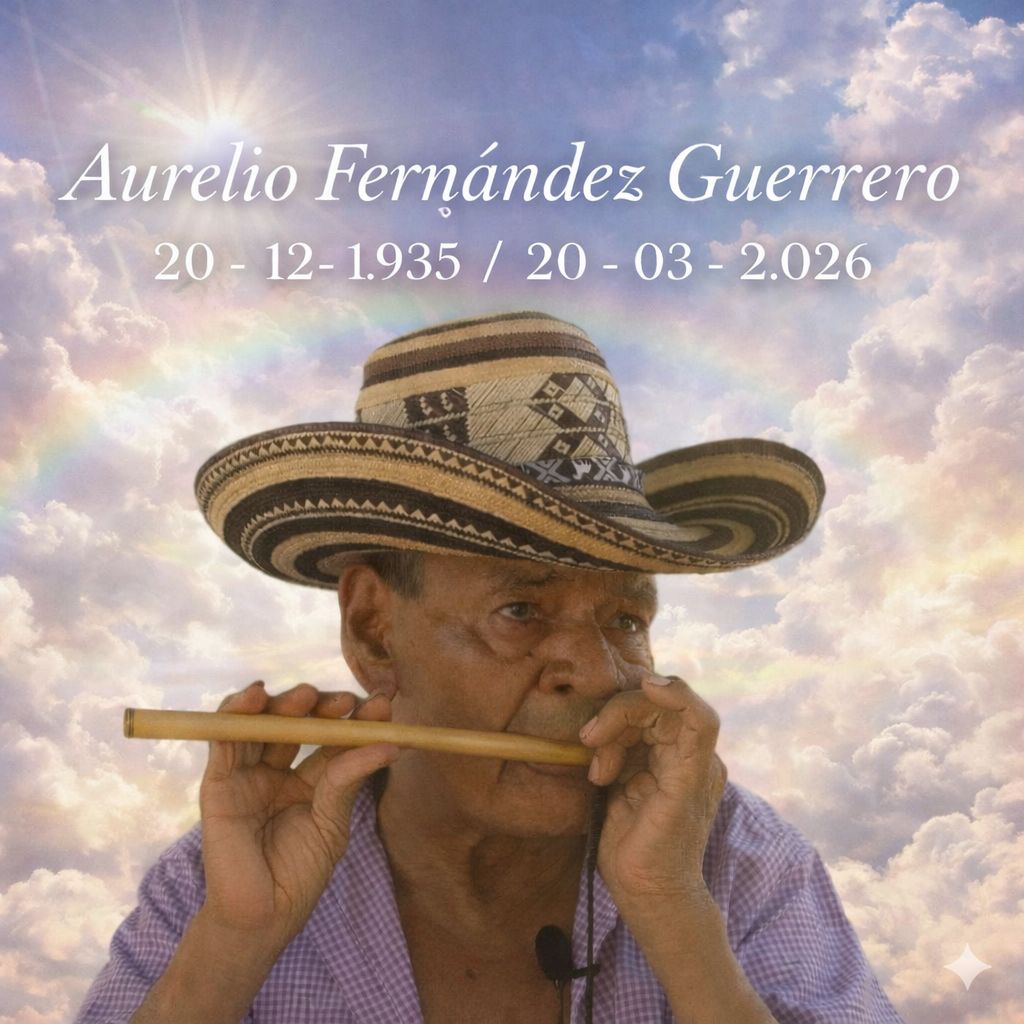 Luto en la cumbia: muere Aurelio “Yeyo” Fernández, maestro del pito atravesao y guardián de la tradición